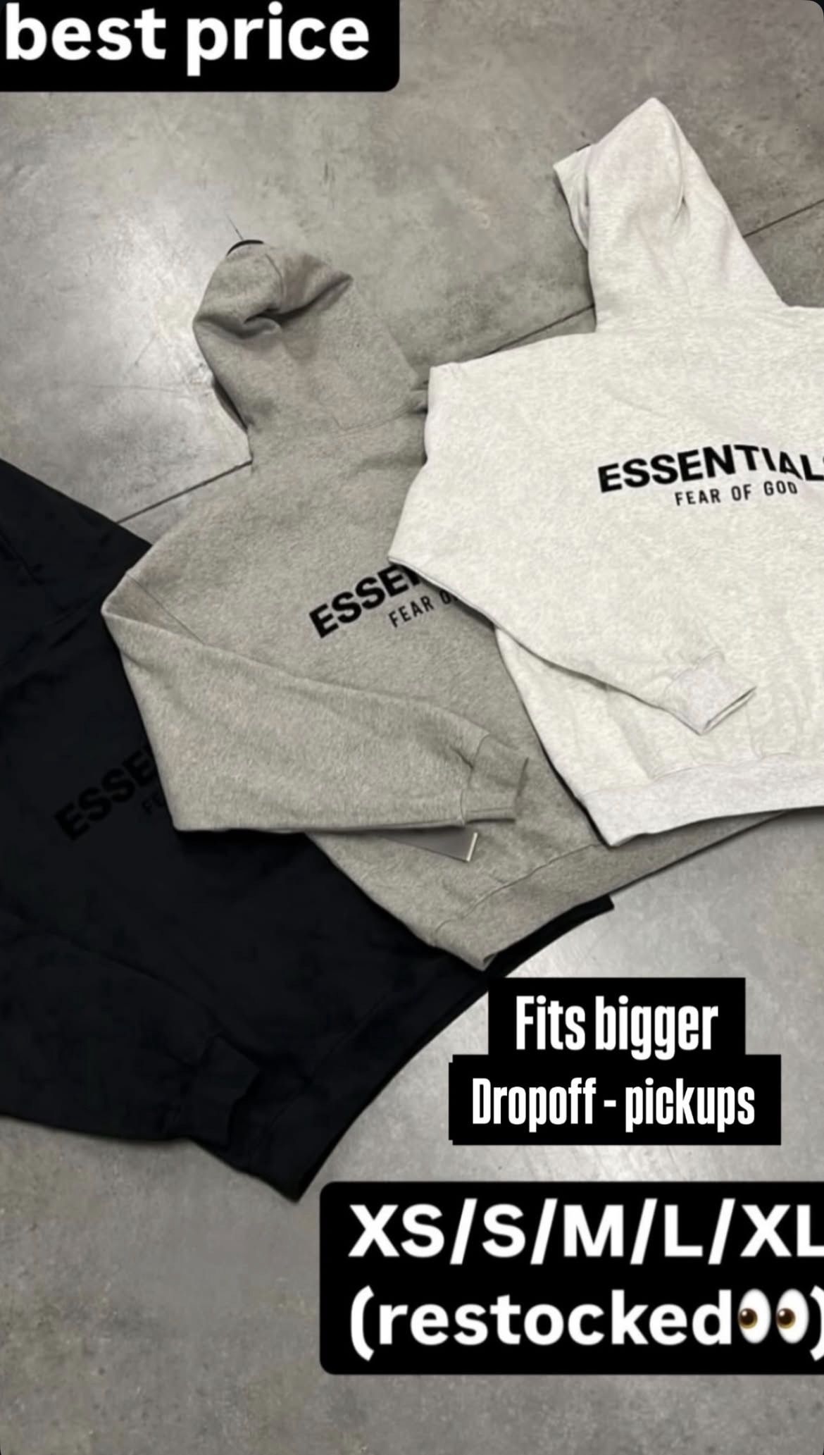 Essential Hoodies 