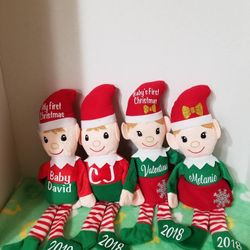 Personalized Christmas Elves
