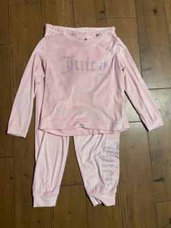Juicy Rhinestone velour set