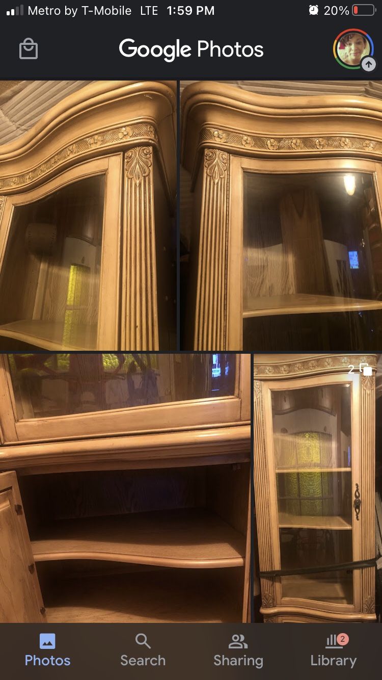 Entertainment Cabinet Shelves