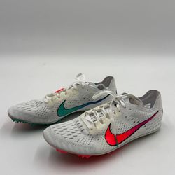 Size 9 - Nike Zoom Victory Elite 2 White Ombre Track Spikes 835998-100 Sneakers