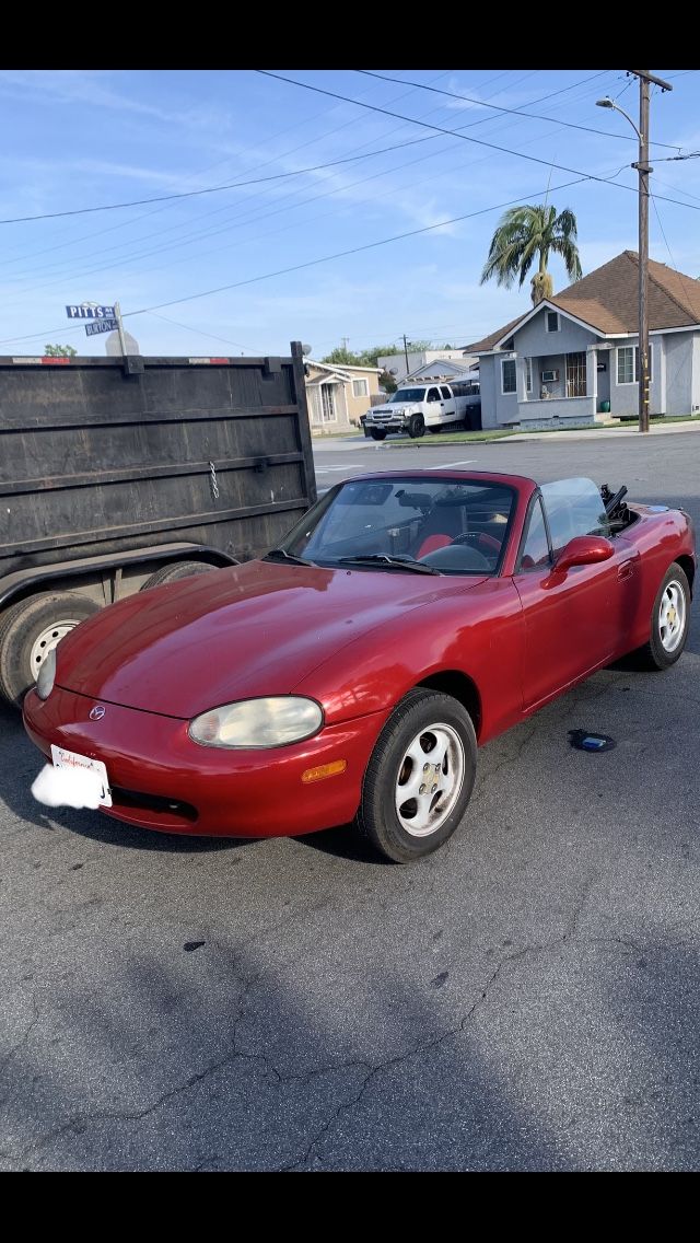 98 Mazda Miata For Sale! $5000 Manual. 90k Miles In “ Engine Replaced ”