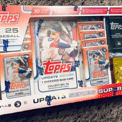Topps 2025 Update Series Baseball Superbox