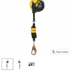 R410020LE 20FT MAX PATROL SELF-RETRACTING LIFELINE, LEADING EDGE CAPABILITY