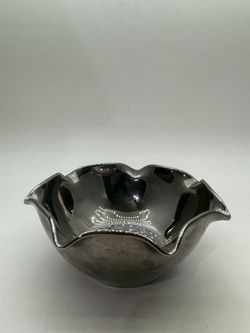 Chrome Colored Dish