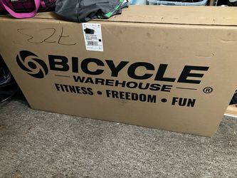 Bicycle Warehouse Bike in Shipping Box for Average Adult Male