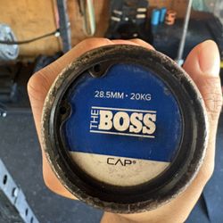 Boss Cap Barbell