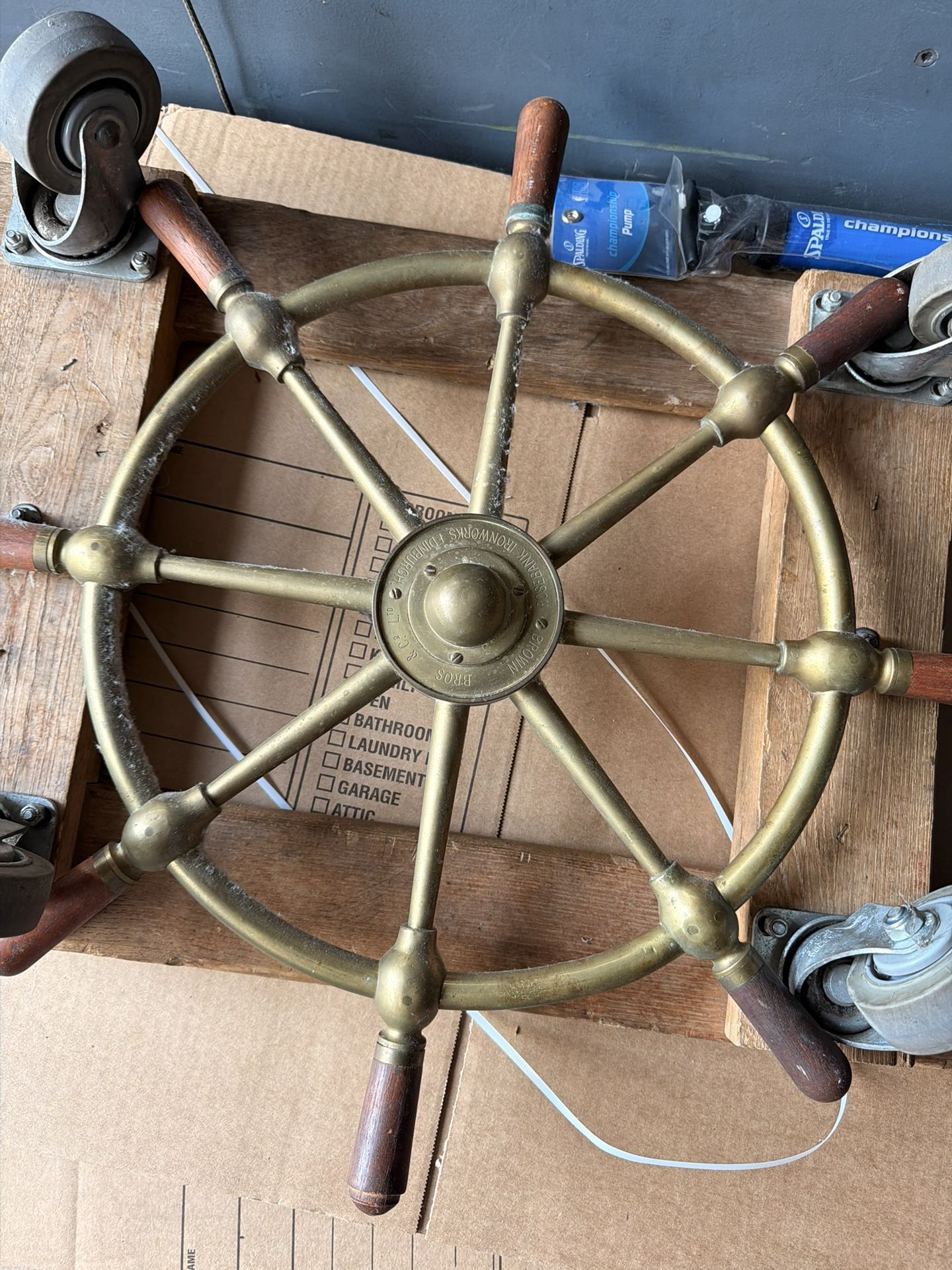 20th Century Ship Wheel