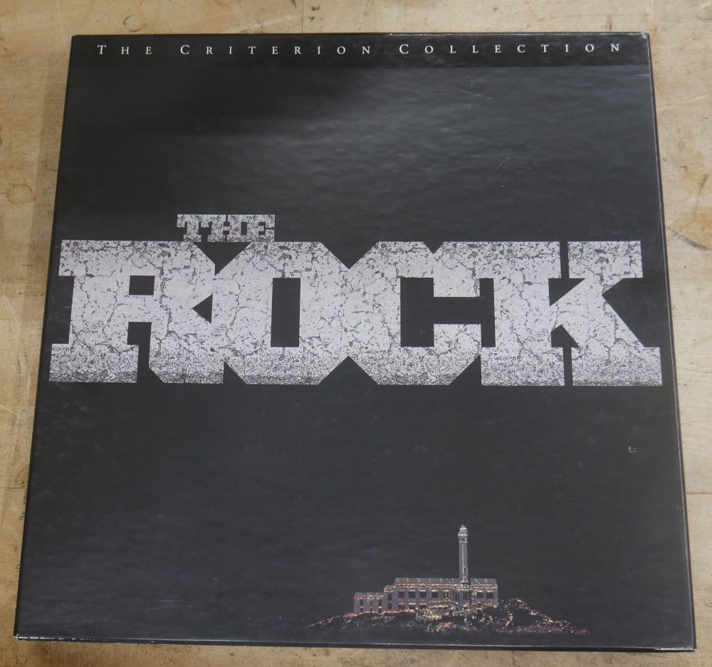  THE ROCK / Laserdisc 3 disc Box Set / The Criterion Collection. very good collection.