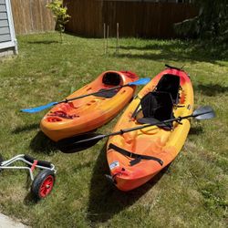 2 KAYAKS + Accessories 
