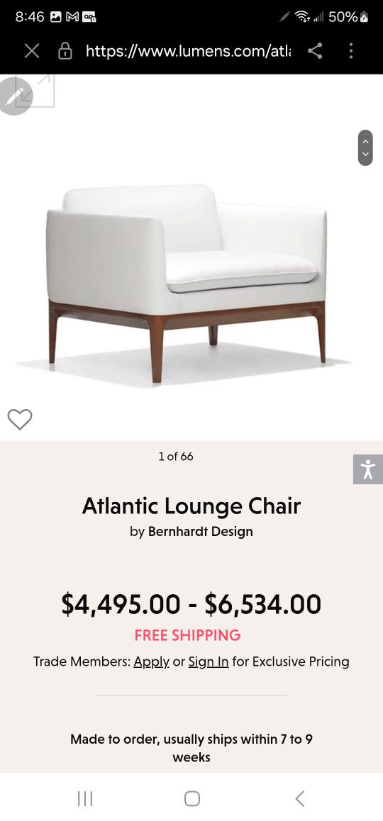 Postmodern Bernhardt Lounge Chairs