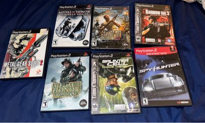 PS2 game lot