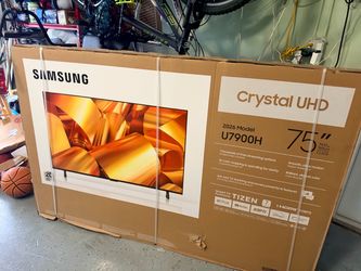 Samsung U7900H TV brand new 75”