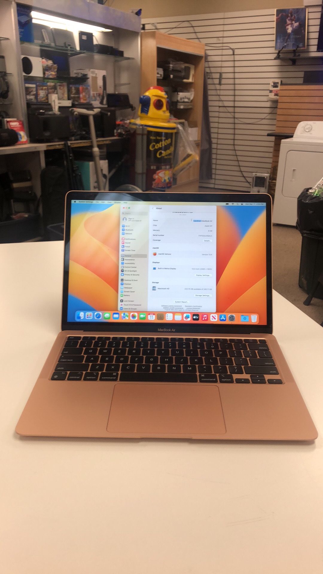 MacBook Air 13” 2020 M1