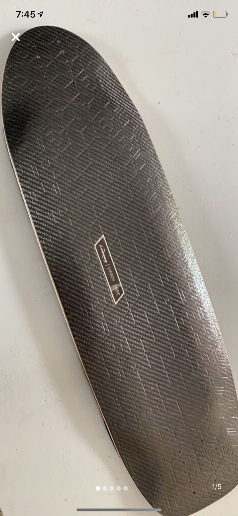 Carbon fiber longboard Deck NEW Loaded Carbon Tesseract PRICE