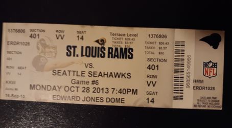 Rams vs Seahawks