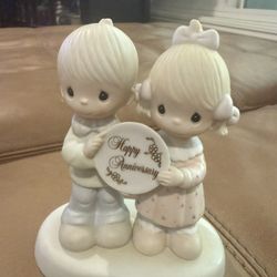 PRECIOUS MOMENTS "GOD BLESSED OUR YEARS TOGETHER" E2853 Happy Anniversary 1983
