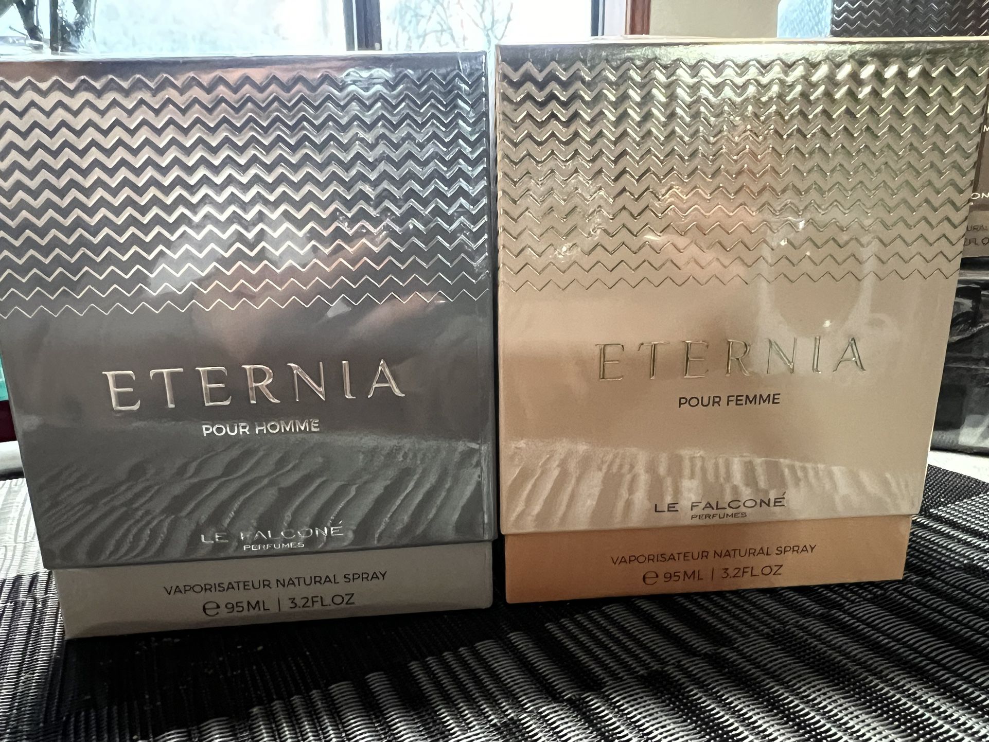 2x30ETERNIA POUR FEMME AND HOMME 