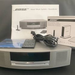 Bose Wave® Music System III with USB SoundLink™ in Titanium Silver Finish