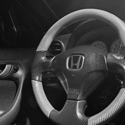 JDM Silver carbon steering wheel EP3 DC5 RSx