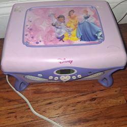 Disney Priness Cd Player Jewerly Box 