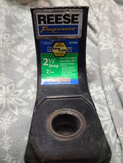 Reese Hitch 1 1/4 Ball Mount 2.5" Drop Or 2" Rise. 1.25" Hitch Mount
