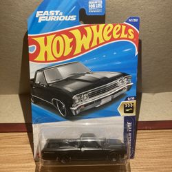Hot Wheels Fast & Furious / Chevy EL Camino / Black