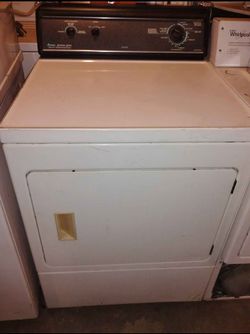 Amana gas dryer