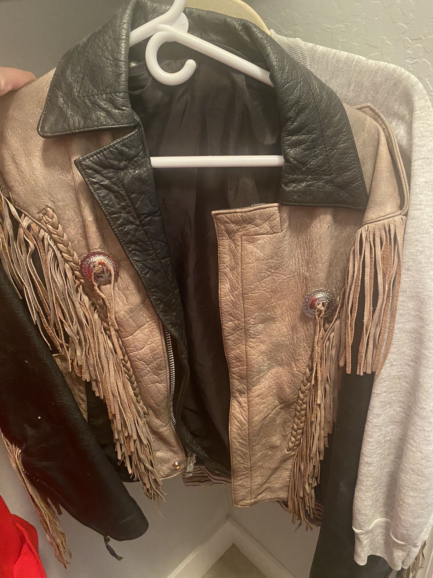 *RARE* Vintage Harley Davidson Leather Fringe jacket