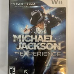 Nintendo Wii Michael Jackson The Experience Brand New 