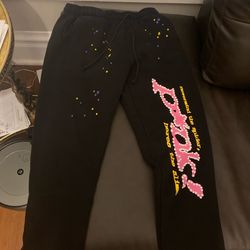 Black Spider Sweatpants