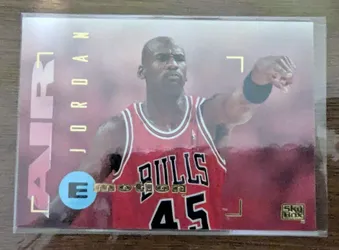 1995 SkyBox Emotion Insert Michael Jordan #7 Chicago Bulls