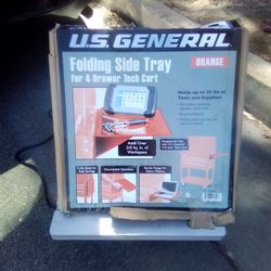 Folding Side Tray For Tool Chest Cart