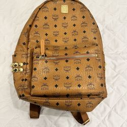 MCM Stud Backpack 