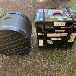 22” Bass Drum Case + Rolling Hardware Case