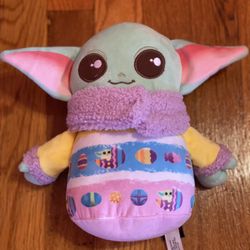 Star Wars: Mandalorian Baby Yoda Grogu Holiday Easter Plush 2024