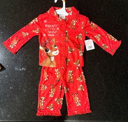 Girls Pajamas Set - Size 12 months