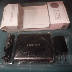  NEW PowerRocks 7800mAh Magic Cube Portable Charger  w/ Original Pkg
