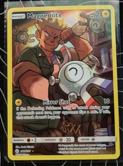 Pokemon Magnemite Cosmic Eclipse SR