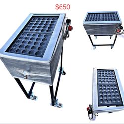 Mini Pancakes Cart/ Nuevo Carritos Para Pancakes De Gas Propano 