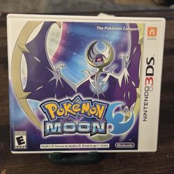 Pokemon Moon Nintendo 3DS 2DS