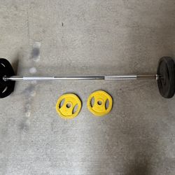 Weight Set With Bar