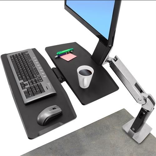 ERGOTRON WORKFIT : A SIT STAND DESK WORKSTATION [Never used]