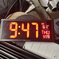 Accurite Digital Clock 