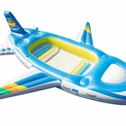 Airplane Floating Pool Island 