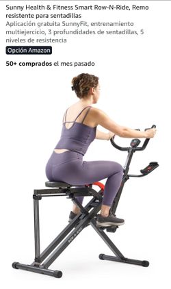 Sunny Health & Fitness Smart Row-N-Ride Trainer