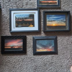 Sunset Collage 6 Framed Photos