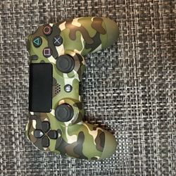 PS4 Army Camo Controller 