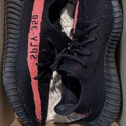 Yeezy 350 red