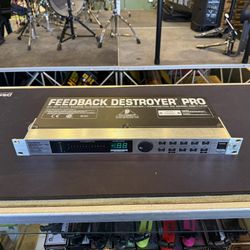 Behringer DSP1124P Feedback Destroyer Pro 2-Channel Rack-Mountable Audio Processor
